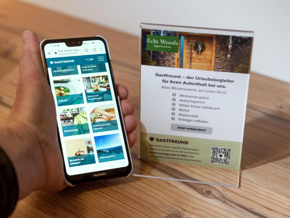 Echt Woods Appartements Söll Dış mekan fotoğraf